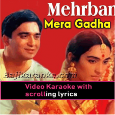 Mera Gadha Gadhon Ka Leader - Video Karaoke Lyrics