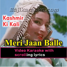 Meri Jaan Balle Balle - Video Karaoke Lyrics