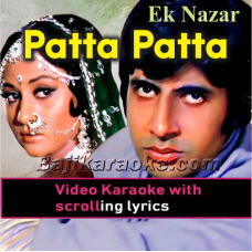 Patta Patta - Video Karaoke Lyrics