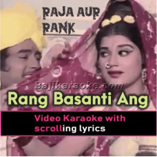 Rang Basanti Ang Basanti - Video Karaoke Lyrics