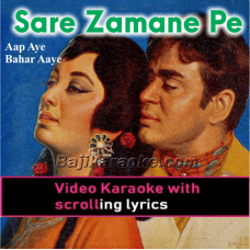 Sare Zamane Pe Mausam - Video Karaoke Lyrics