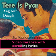 Tere Is Pyar Ka Shukriya - Video Karaoke Lyrics