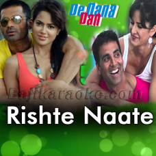 Rishte Naate - Karaoke Mp3