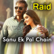 Sanu Ek Pal Chain - Raid - Karaoke Mp3