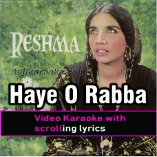 Hayo rabba naiyo lagda - Video Karaoke Lyrics
