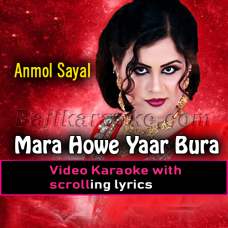 Mara howe yaar - Video Karaoke Lyrics
