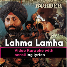 Lamha lamha jalte rahe - Video Karaoke Lyrics