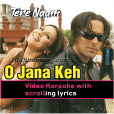 O Jana Keh Raha Hai Dil - Video Karaoke Lyrics