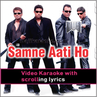 Samne Aati Ho Tum To - Video Karaoke Lyrics