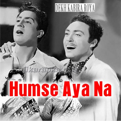 Humse Aaya Na Gaya - Karaoke Mp3