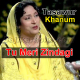 Tu Meri Zindagi Hai - Live - Karaoke Mp3 | Taswur Khanum