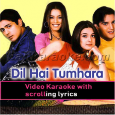 Dil Hai Tumhaara - Video Karaoke Lyrics