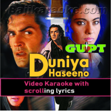 Duniya Haseenon Ka Mela - Video Karaoke Lyrics