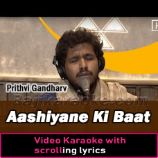 Aashiyane Ki Baat Karte Ho - Video Karaoke Lyrics