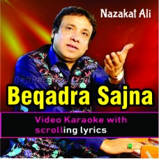 Beqadra Need Na Aave - Punjabi - Video Karaoke Lyrics