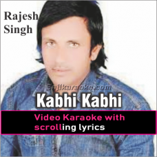 Kabhi Kabhi Mere Dil Mein - Original Lyrics Version - Video Karaoke Lyrics