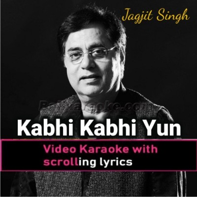 Kabhi Kabhi Yun Bhi Humne - Video Karaoke Lyrics