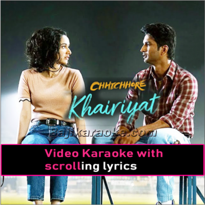 Khairiyat Puchho - Slow Version - Video Karaoke Lyrics