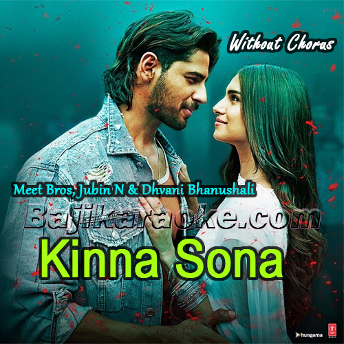 Kinna Sona - Without Chorus - Karaoke Mp3