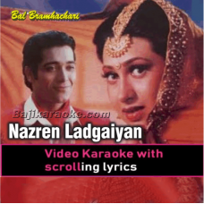 Nazren Ladgaiyan - With Chorus - Video Karaoke Lyrics
