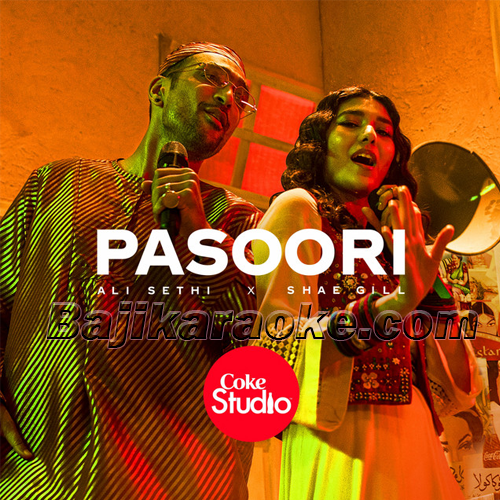 Pasoori - Coke Studio Season 14 - Karaoke mp3