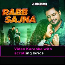 Rabb Sajna - Punjabi - Video Karaoke Lyrics