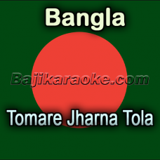 Tomare Jharna Tola - Karaoke mp3
