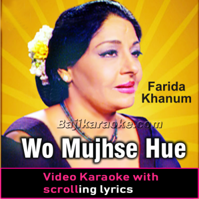 Wo Mujhse Hue Hum Kalam - Video Karaoke Lyrics