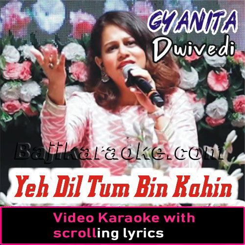 Yeh Dil Tum Bin Kahin Lagta Nahin - Video Karaoke Lyrics