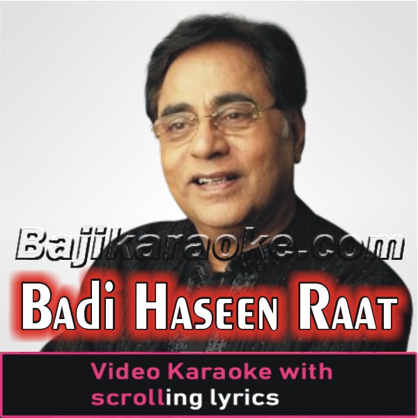 Badi Haseen Raat Thi - Video Karaoke Lyrics