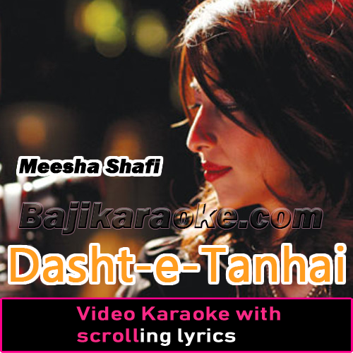 Dasht-e-Tanhai - Coke Studio - Video Karaoke Lyrics