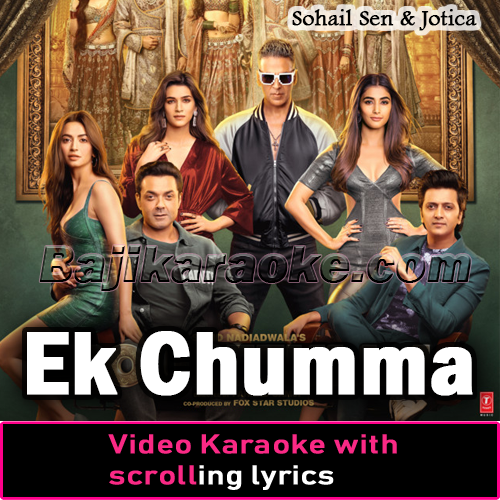 Ek Chumma - Video Karaoke Lyrics