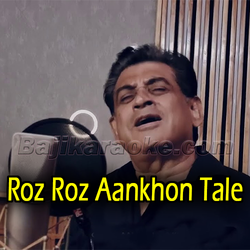 Roz Roz Aankhon Tale - Unplugged - Video Karaoke Lyrics