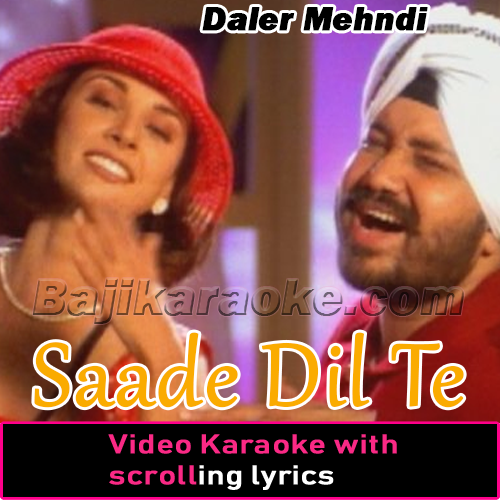 Saade Dil Te Chhuriyan Chaliyan - Video Karaoke Lyrics