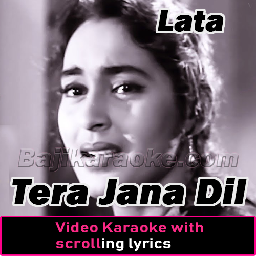 Tera Jana Dil - Video Karaoke Lyrics