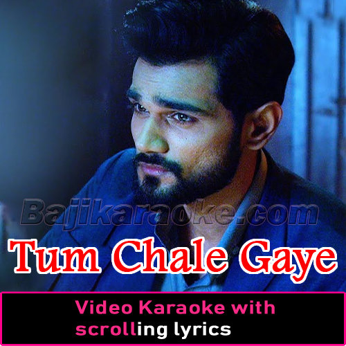 Tum Chale Gaye - Male Version - Video Karaoke Lyrics